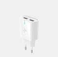 Rapid Duo 12W Wall Charger (Cable Included). 