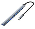 USB HUB 3.0 With 4 Ports 5V/1.5A Charging High Speed 5Gbps - Multi Device Extension Connector USB Hub for PC, Windows, Mac, Surface Pro, Laptop, Printer, Mobile - Super Fast Multi Splitter Adapter for Mobile Gaming, PS4, Phone, Tablet, Computer. 