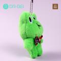 Plush Frog Keychain Cute Frog Plush Keychain Soft Toy for Kids Bag Decoration Fun Comfortable Touch Perfect Gift for Birthdays Southeast Asian Buyers' Favorite High-quality Plush Keychain. 