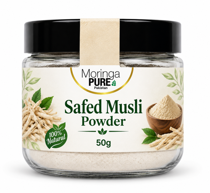 Musli Safaid Powder Musli Safed 50g Pakistan