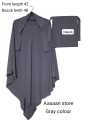 Khimar Hijab with Niqab Patti | Length of 48 inch. 