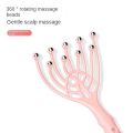 Head Massager Scalp Massager 9 Fingers Hand-held Massage Tingle for Deep Relaxation, Stress Relief and Hair Stimulation. 