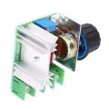 2Pcs AC Motor Speed Control Module PWM Adjustable Dimmer Speed Voltage Regulator 2000W. 