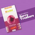 Khaso Aam Dry Guava & Dry Falsa Combo Dry Leather Dry Fruit 100 Gram 100% Natural Dried Fruit Candy | Premium Guava Fruit Bar, Falsa Candy Guawa Toffee Falsa Pulp Jelly Fruit Bites | No Artificial Preservatives Made With Real Fruit Fruity Bites. 