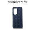 Tecno Spark 40 Pro Plus  Back Cover Soft Leather Texture Design Camera Protection Phone Case for Tecno Spark 40 Pro Plus. 
