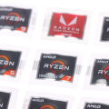 AMD Processor Series Sticker ATHLON Ryzen R 3 5 7 Logo PRO7 Generation Label. 
