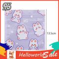 HelloWorld Biscuits Bags Transparent Candy Biscuit Gift Cartoon Self Sealing Storage Pouches. 