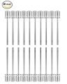 Pack of 20 - Sports Inflating Needle Pin Nozzle For Football Basketball. 