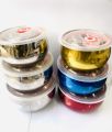 Food Container | Stainless Steel Salad Bowl set in Multi Colour | 5Pcs & 3pcs Colorful & Simple Bowls. 