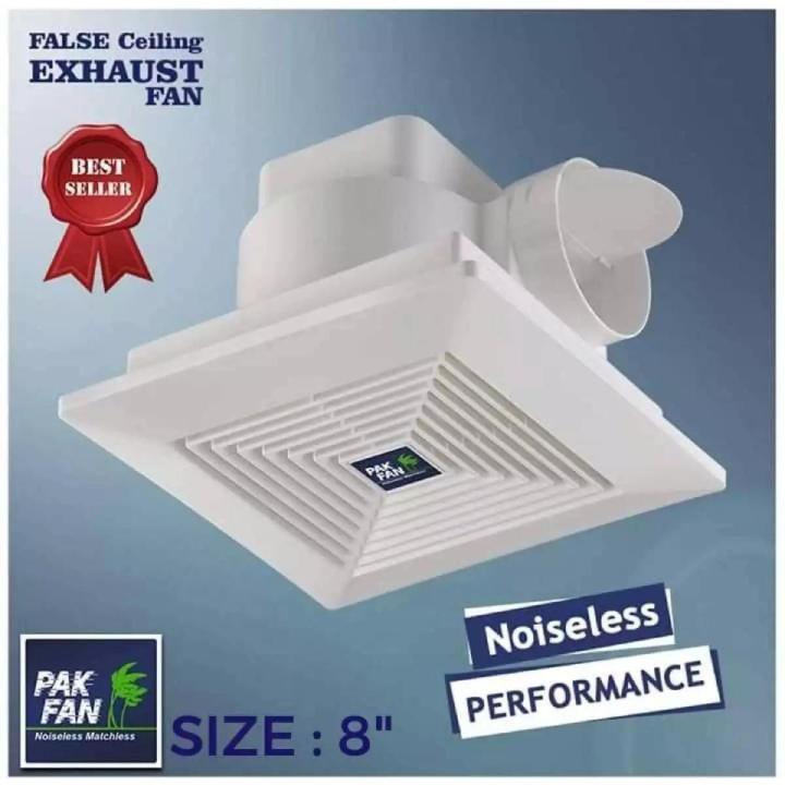 Pak Fan Ceiling Blower/Exhaust Fan Size 8 Inch Pure Copper Wire