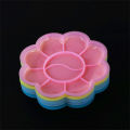 Flower Plum Blossom Palette Color Mixing Paint Palette Tray For Watercolor Gouache Painting Art Supplies Watercolor Palette. 