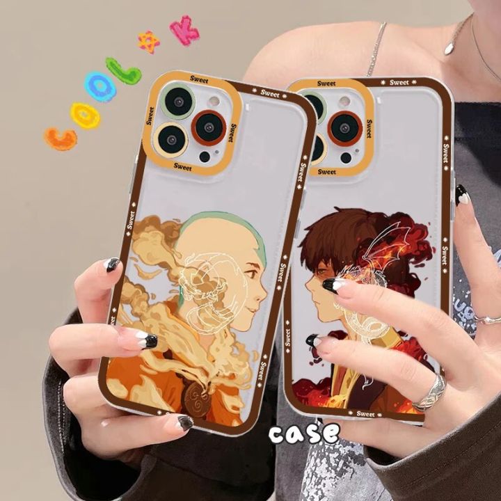 Avatar The Last Airbender Phone Case For IPhone 11 12 13 14 Mini Pro Max XR X XS TPU Clear Case For 8 7 6 Plus SE 2020