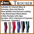 Polyester Trousers Men Pants Most Satisfying, relaxed, for Working With Side Strips and Pockets. 