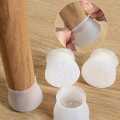 Set of 4 Silicone Chair Grips: Protect and Preserve Your Floors. 