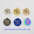 5pcs 13x38mm Handmade Labels For Clothing Custom Laser Engraved Tags Sewing Product Labels Gold Stainless Steel Metal Labels. 