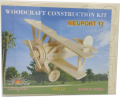 Airo Plane Assembly Puzzle Game - Wooden Craft Assembly Kit Toys For Kids. 