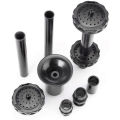 9Pcs Small Fountain Nozzle Kit Water Fountain Nozzle Heads for Pond Fountain Submersible Pump Pool. 