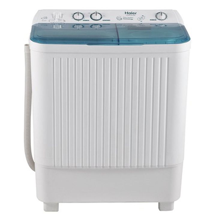 Haier HWM 100-BS Semi Automatic 10Kg Twin Tub Washing Machine High Efficiency & Low Noise