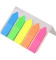 Post it Sticky Flags, 100 Sheets, 5 colors, 45 x 12mm. 