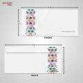 10 Pieces Envelopes Custom Printed Envelope Perfect for Eid, Wedding, Events, Occasions, Parties, Gifts, Lifafa, Kharchi, Eidi. 