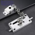 Green forest Room Lock Chain Sturdy Stainless Steel Security Door Chain Lock. 