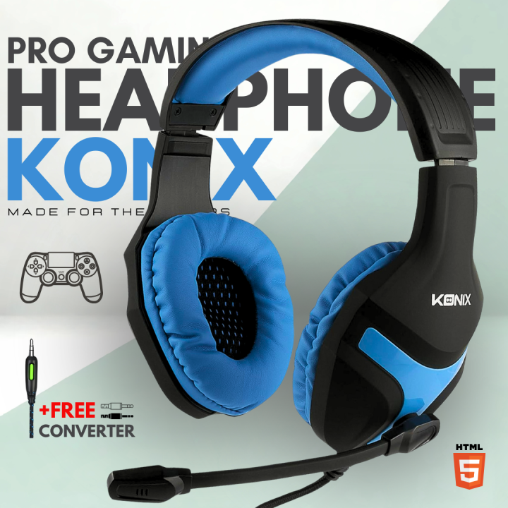 RGB Wired Gaming Headset – 3D Surround Sound, Noise-Canceling Mic, Soft Earmuffs, Multi-Platform Compatible for PC, PS4, Xbox, Laptop