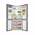 Haier T-Door Digital Inverter -  HRF-678TGG - Twin Inverter Technology - HCS Freshness Technology  - T- ABT Sterilization - Digital Display - Glass Doors - 10 Years Warranty. 