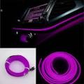 dashboard glow light EL wire purple. 