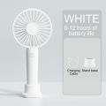 ARMICO Summer Portable USB Mini Fan Hand Held Fan Rechargeable Battery Handheld Fan 3 Speed Personal Desk Table Fan with Base, 8-12 Hours Operated Small Makeup Eyelash Fan for Women Girls Kids Outdoor. 