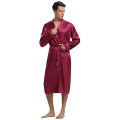 Korean Satin Silk Nighty for Couples – Bridal Honeymoon Robe with Bikini Set, Luxurious Soft Fabric, One Size. 