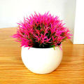 Plant Pot No Fading Lifelike Plastic Office Desk  Plant Pot for Home. 