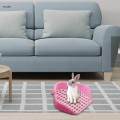 Rabbit Litter Box, Pets Pan Durable Portable with Grid Pet Toilet Potty Trainer for Bedding Supplies Ferret Kittens Hamster Rabbit. 