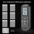 YIERYI HW-300S Coating Thickness Gauge 0-2000um Digital Car Paint Coating Thickness Tester LCD Backlight Display. 