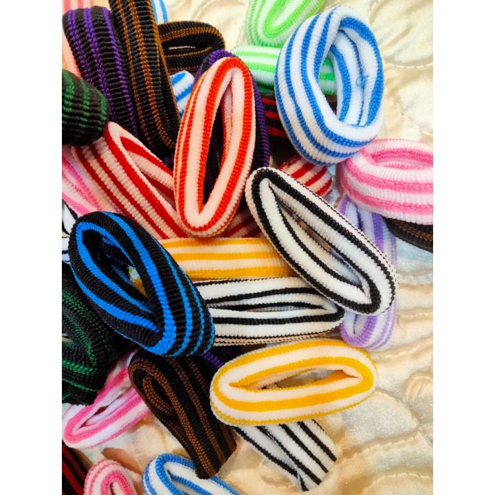 Hair pony Band pack of 6 || Multicolour Girls and women Rubber Band Elastic Pony