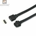50cm 5v 12v Rgb Argb Control Cables For Deepcool Phanteks Lian-Li Led Strip Sm 3pin 4pin Argb Control Adapter Cable. 