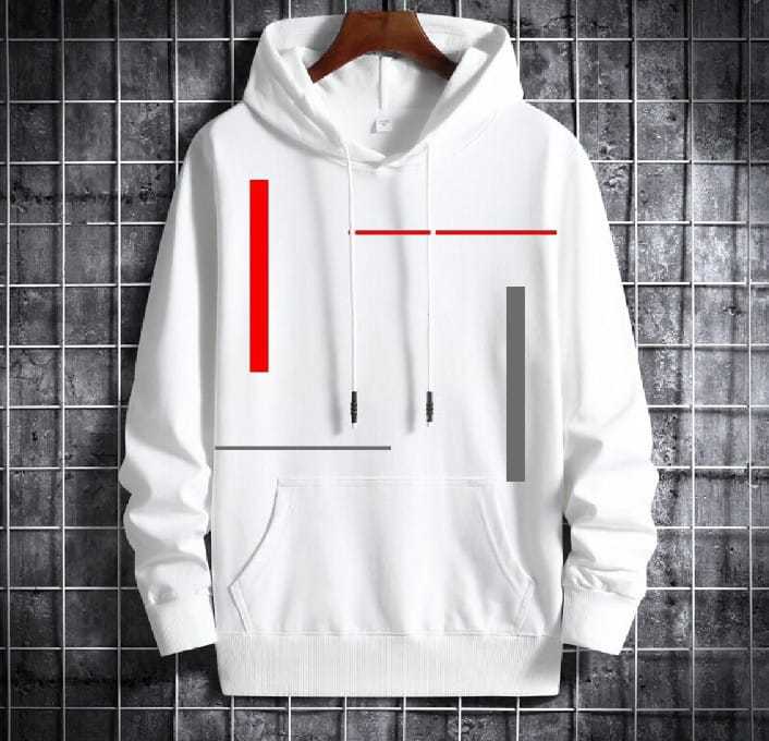 Hoodie For Men And Boy Strips Printed Kangaroo Hoodie Pocket Drawstring Pullovers Clothing Long Sleeves Export Quality Winter Wear