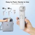 M1 3-Axis Foldable Gimbal Stabilizer with Remote Control for iPhone & Android - Handheld Smartphone Video Recording & Vlogging. 