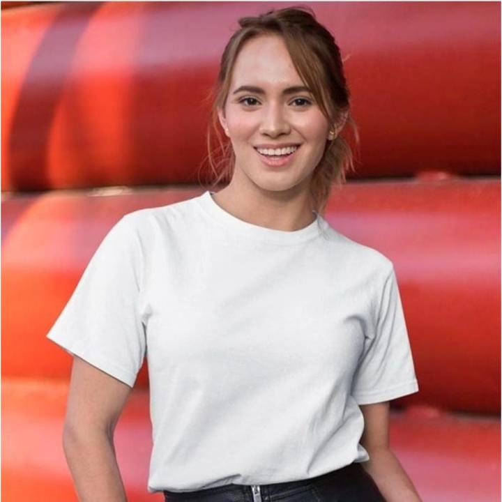 White%20plain%20T%20shirt%20for%20Girls%20and%20Women%20-%20Image%203