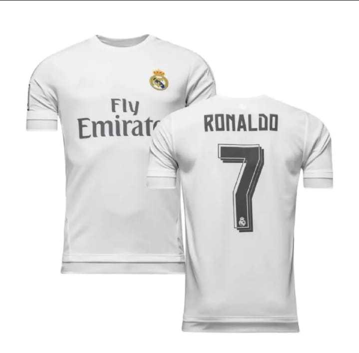 Original Ronaldo white TShirt Real Madrid FC Daraz.pk