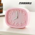 Ling limited bedside digital alarm clock mute student home simple modern electronic desktop small clock table clock. 
