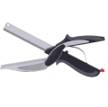 clever cutter Heavy-duty Kitchen Shear Multifunctional Stainless Steel Sharp and Durable Suitable Scissors 2 in 1 peeler cutter kitchen tools. 