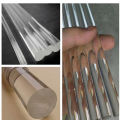 3Mmx250Mm Round Shape Solid Acrylic Rod Pmma Extruded Bar Clear 2Pcs. 