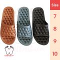 Bathroom Anti-slip Shower Slippers with Holes.Soft, Comfortable, and Long-Lasting. Slippers for Bathroom, Shower and washing area. Available in Black, Grey and Beige colors.  Best in Tiles and Marble floor. Best for both men and women.. 
