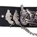 Punk Wrist Watch Series Rock Chain Motorcycle Stereo Pattern Men and Women Personality Hip Hop Watch Bracelet Cuff Gothic Watch. 