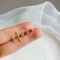 5 Pcs Pearl Crystal Small Ear Stud Earrings Set for Women Girls Fashion Ear Studs Ear Jewelry Encounter. 