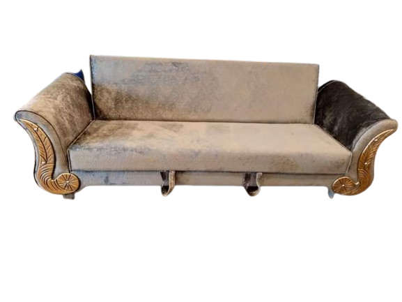 Sofa Combed With Storage 3 Seater Skin Valvet & Custumize Colours Special Offer Available From Customized.......