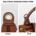 Bag Strap For Mini Longchamp Bag Shoulder Strap Dumpling Crossbody Perforated Conversion Accessories For Punch-free Bag Stra Set. 