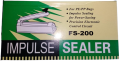 Ibico Impulse Sealer Machine PFS 200mm (8 Inch) Iron Body – 2mm Sealing Width, 0.3mm Thickness, 220V-240V, Fast Heating, Ideal for PP, PE, Nylon Bags, Efficient Sealing. 