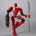 Titan Robot Action Figure 3D Printed With Full Articulation For Stop Motion Anim. 