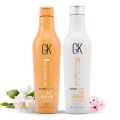 GK Hair Shield Shampoo & Conditioner Kit 240ml – UV/ Sun Protection for Dry, Damaged Hair | With Aloe Vera & Natural Oils | Imported USA. 
